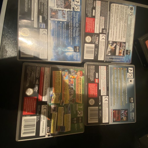 Nintendo DS games like new, set of 4