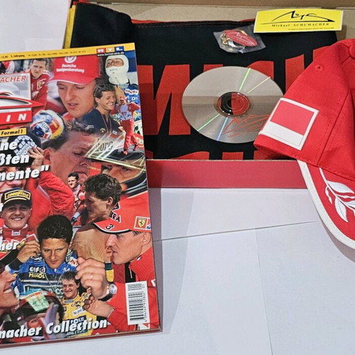 Michael Schumacher Fan’s Kit Formula 1 collectible set like new