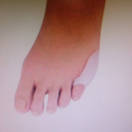 Silicone protector for small toe pack of 2
