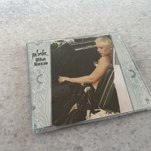 Pink Who Knew CD single, pop