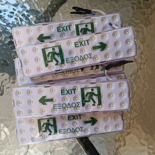LED safety lights, pack of 6, rechargeable