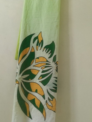 Pareo green new