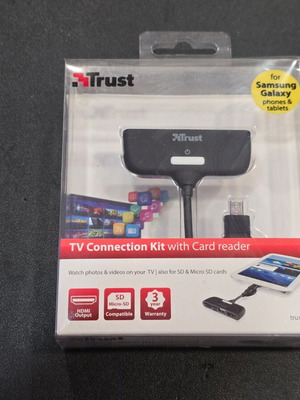 Trust TV Connection Kit new with Card Reader