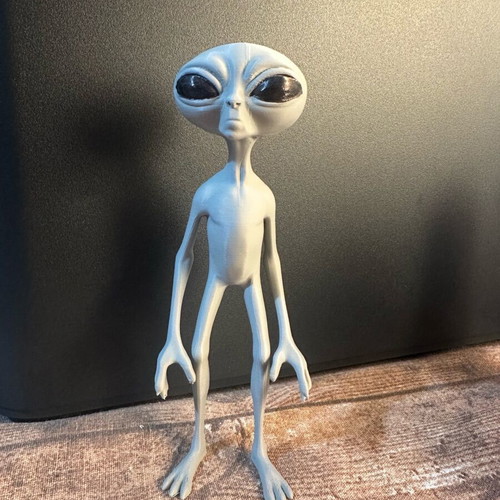 Grey Alien figure 15cm made to order