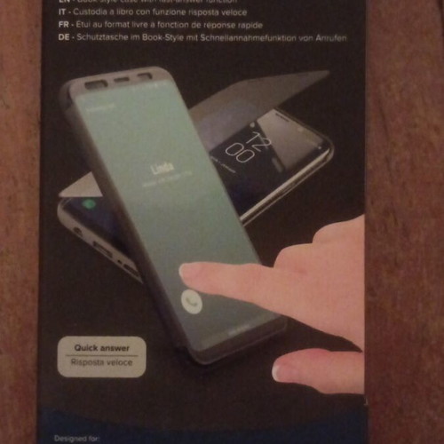 Cellularline Book Touch Case for Samsung Galaxy S9 new