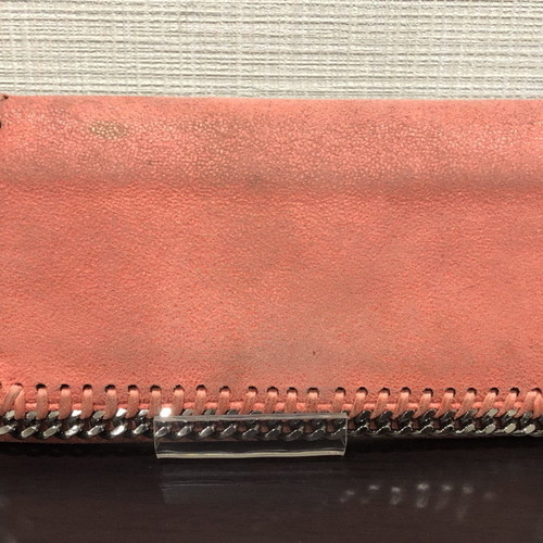 Stella McCartney wallet authentic used, pink Falabella model