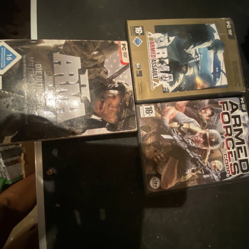 Arma PC games like new, set of 3
