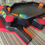 Flipper game with sound and four balls