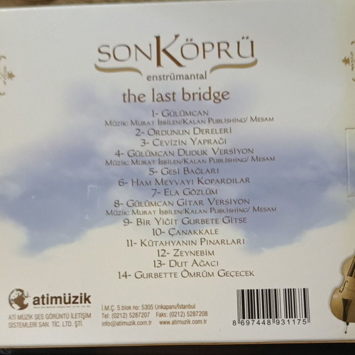Son Köprü The Last Bridge CD new, folk