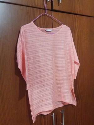 Marks & Spencer blouse like new, S/M, pink and orange