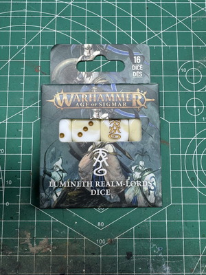 Ζάρια Lumineth Realms Warhammer Age of Sigmar σαν καινούργια