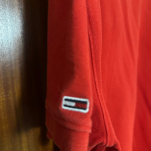 Tommy Hilfiger polo T-shirt size XL like new, red