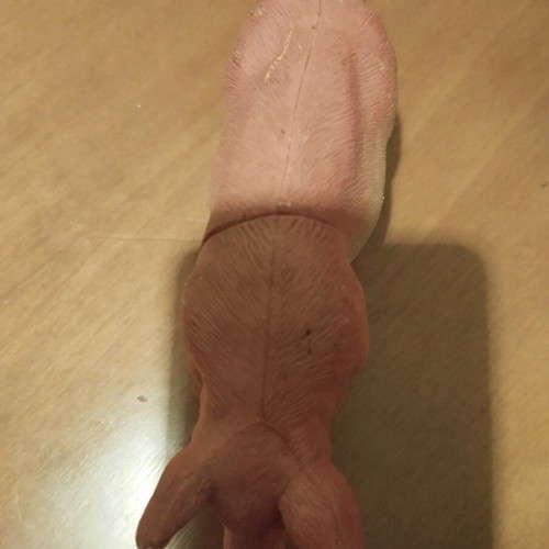 Pig miniature used, hard plastic