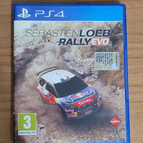 Sébastien Loeb Rally Evo PS4 game, European version