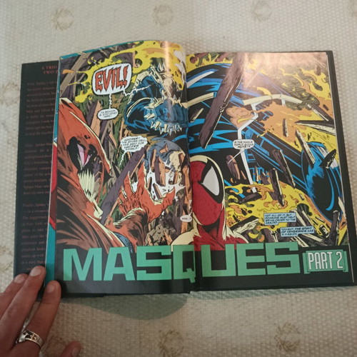 Spiderman Masques hardcover by Todd McFarlane like new Marvel Premiere Edition 2012