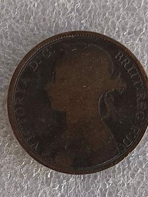 Κέρμα United Kingdom 1 Penny 1890, Βασίλισσα Βικτωρία