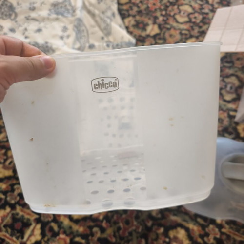 Chicco SterilNatural 2 in 1 sterilizer like new