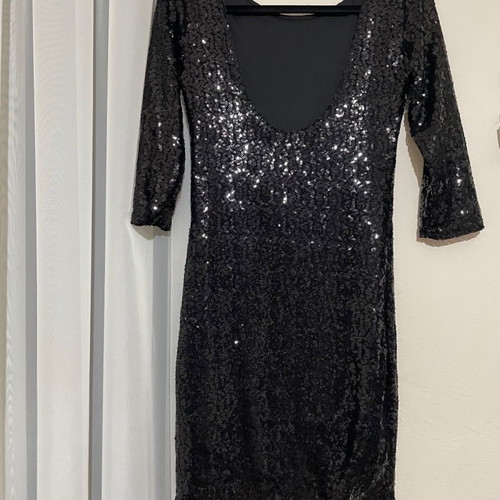 Dress with rhinestones used, size S-M