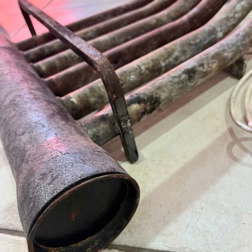 Fireplace fan used 44x50x59 with motor 25x22x19.5