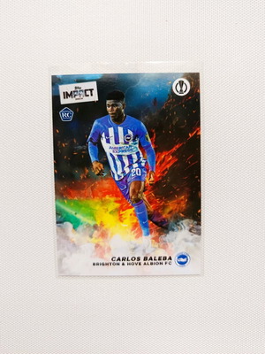 Carlos Baleba rookie card Topps Impact Brighton Manchester United