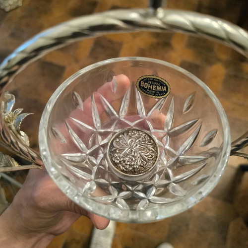 Decorative container like new, crystal