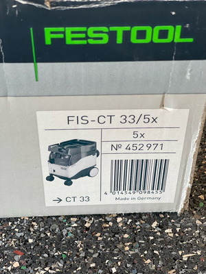 Festool CT 33 vacuum bags new, pack of 4