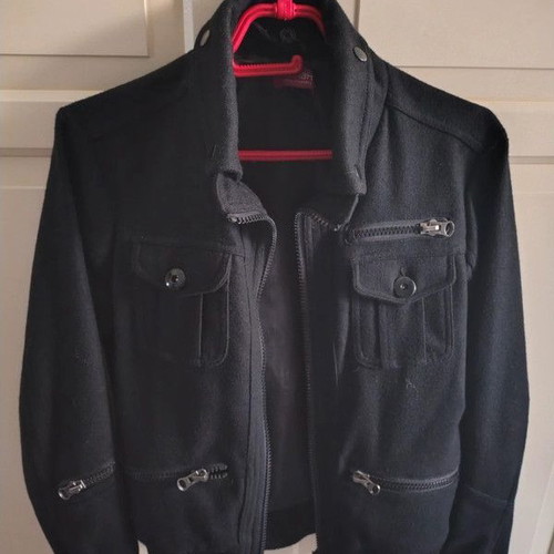 Sarah Lawrence jacket used, black, size S
