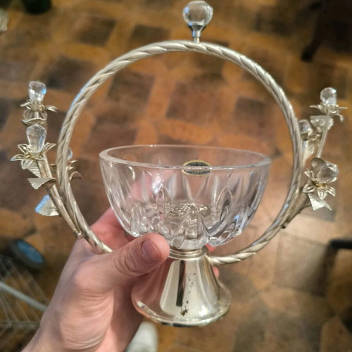 Decorative container like new, crystal