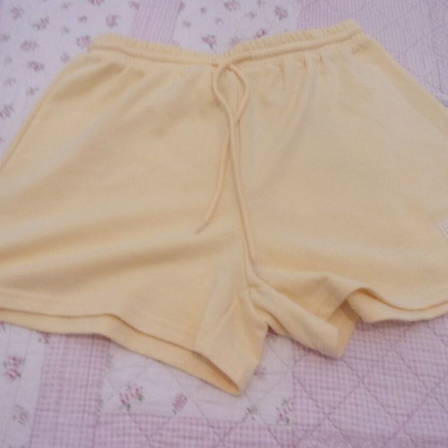 Shein women's yellow shorts medium used