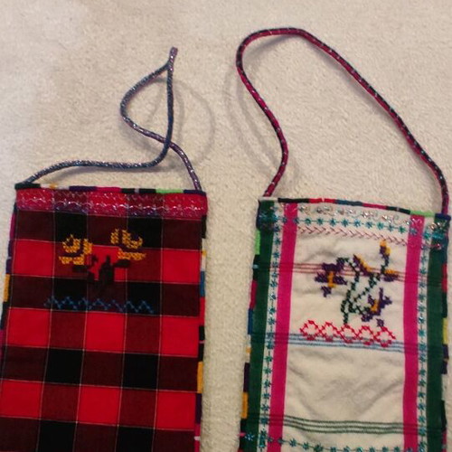 Set of 2 authentic handmade tagaria new, traditional embroidery