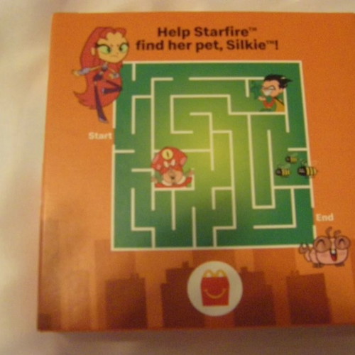 McDonalds Happy Meal Collectible Teen Titans DC Starfire brand new