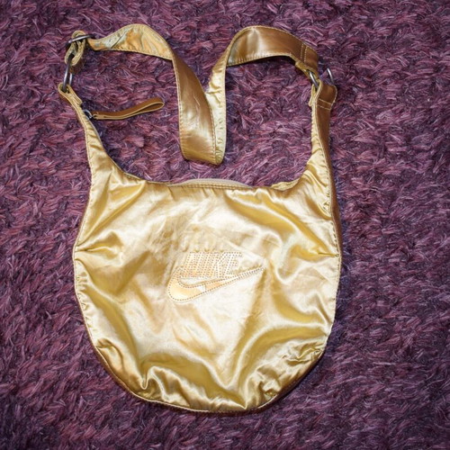 Nike Gold Bag used handbag