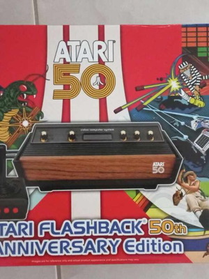 Atari Flashback 11 καινούργιο, επετειακή έκδοση 50 ετών με 110 παιχνίδια