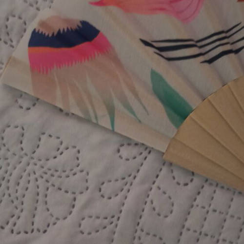 Wooden fan new