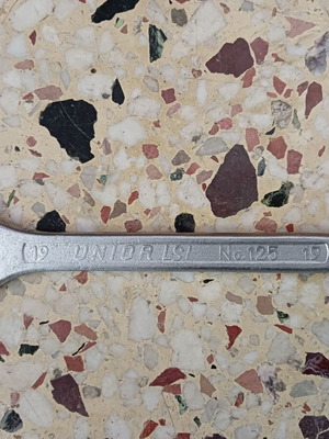 Unior German Polygon Wrench No. 19 new