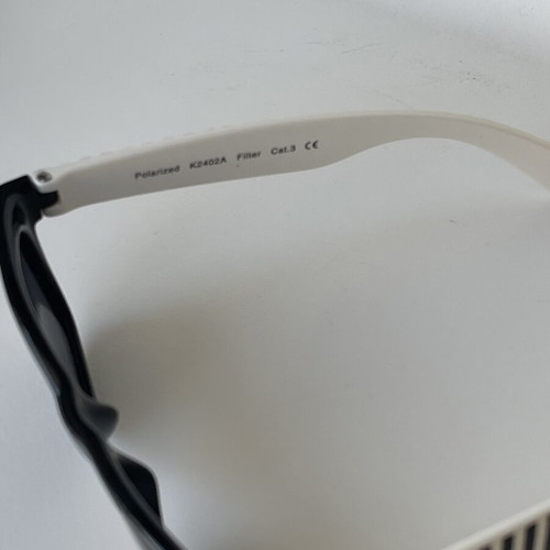 Children's sunglasses like new, black and white, for ages 3-7
