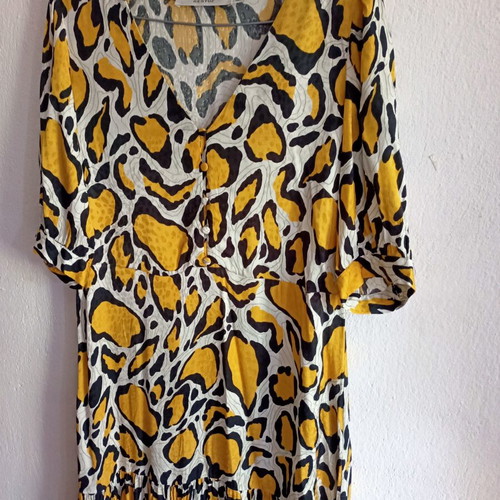 Gestuz summer dress like new, size 34, 100% viscose