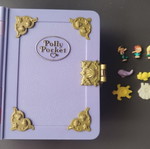 Polly Pocket 1995 Sparkling Mermaid Adventure Enchanted Storybook