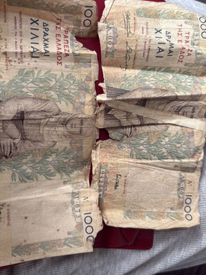 1000 Drachma banknote used from 1935