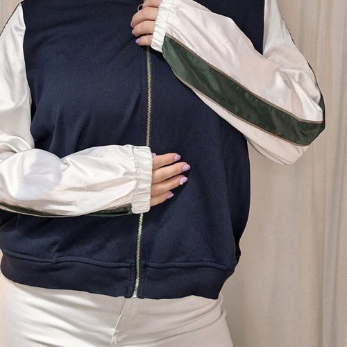 Zara jacket white like new, size L