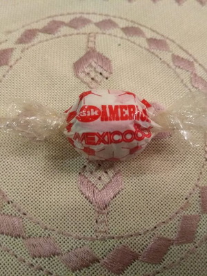 Tsik America Mexico '86 chewing gum red packaging new