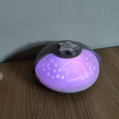 Infantino Rotating Baby Projector Lamp used with Star Projection and Sounds