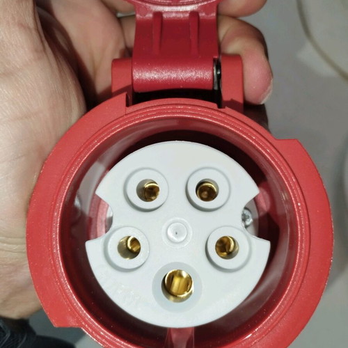 Three-phase female plug new