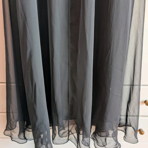 Black women's dress large like new, handmade, unworn