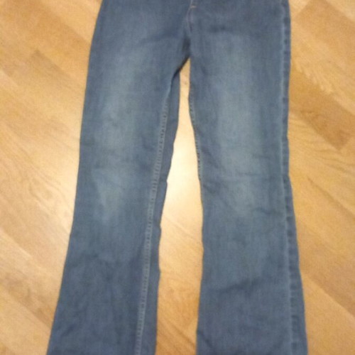 Girls' jeans 9-10 years, height 140, like new, blue H&M