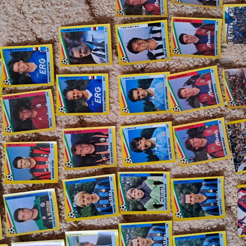 Italian Campionato Il grande calcio 91 stickers like new, 100 pieces