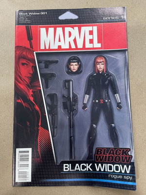 Black Widow #1 May 2016 Action Figure Variant comic like new
