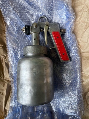 Air paint gun used, functional