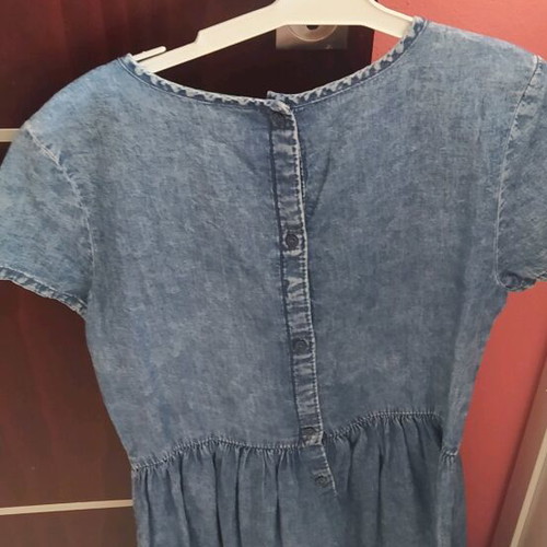 Benetton jean dress new for 10-11 years old, blue