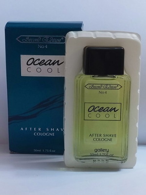 Second Edition After Shave Ocean Cool for Men 50ml new